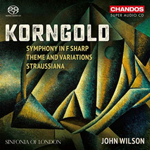 SINFONIA OF LONDON JOHN WILSON - KORNGOLD SYMPHONY IN F SHARP/THEM