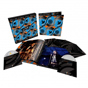 ROLLING STONES - STEEL WHEELS LIVE -DELUXE 3CD/2DVD/BLURAY BOX-