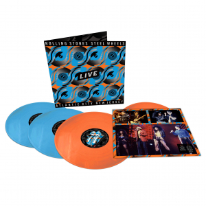 ROLLING STONES - STEEL WHEELS LIVE -COLOURED-