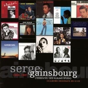 GAINSBOURG, SERGE - L ESSENTIEL DES ALBUMS STUDIO