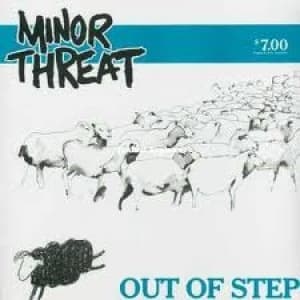 MINOR THREAT - OUT OF STEP (MINI-ALBUM / WHITE)