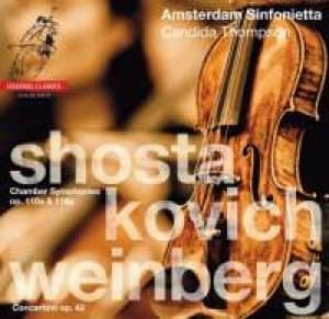 SHOSTAKOVICH/WEINBERG - CHAMBER SYMPHONIES OP.110A & 118A/CONCERTINO OP.42