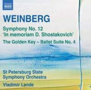 LANDE, VLADIMIR & ST. PETERSBURG STATE SYMPHONY ORCHESTRA - WEINBERG: SYMPHONY NO.12 IN MEMORIAM D. SHOSTAKOVICH