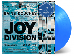 JOY DIVISION - LIVE AT LES BAINS -BLUE VINYL-