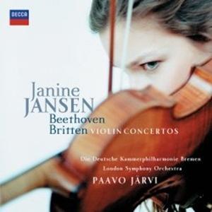 JANINE JANSEN, PAAVO JÄRVI, DEUTSCH - BEETHOVEN & BRITTEN CONCERTOS