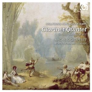 WIDMANN ARCANTO QUARTET - CLARINET QUINTET STR. QUARTET K421