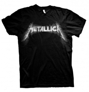 METALLICA - SPIKED -MEN- BLACK -LARGE-