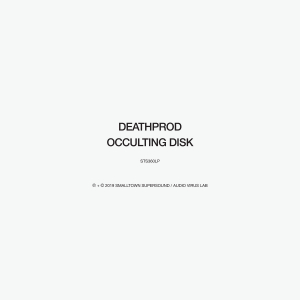 DEATHPROD - OCCULTING DISK