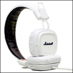 URBANEARS - MARSHALL MAJOR MIC -WHITE-