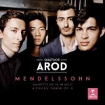 STRING QUARTETS OP.13 & 1, AROD QUARTET, CD, 0190295761127