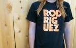 RODRIGUEZ T-SHIRT BLACK L, RODRIGUEZ, Kleding,