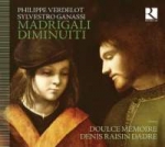MADRIGALI DIMINUITI, DOULCE MEMOIRE, CD, 8718456058149