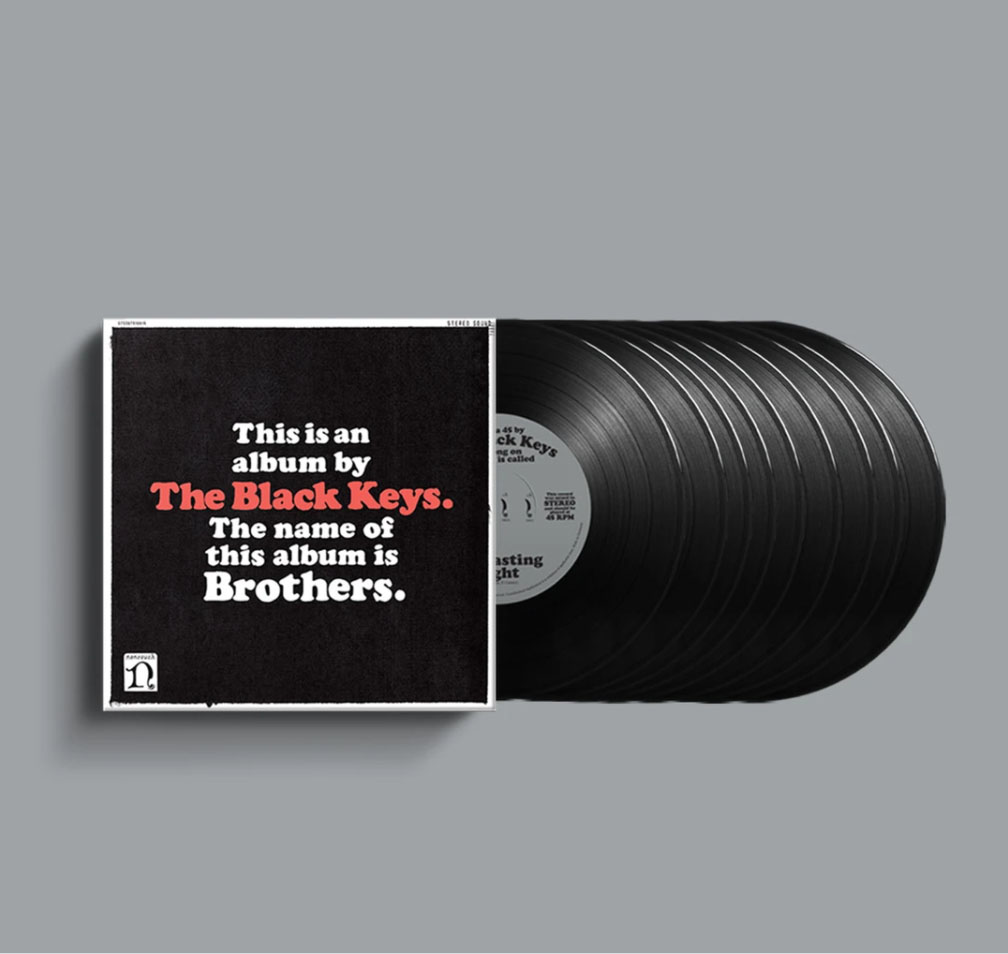 BLACK KEYS - BROTHERS -9 X 7INCH BOX SET- REMASTERED EDITION