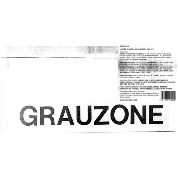 GRAUZONE - GRAUZONE (40TH ANN.) DELUXE 3LP BOX SET