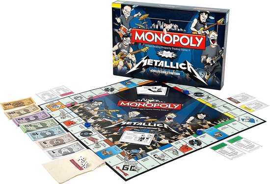 MONOPOLY - METALLICA MONOPOLY WORLD TOUR