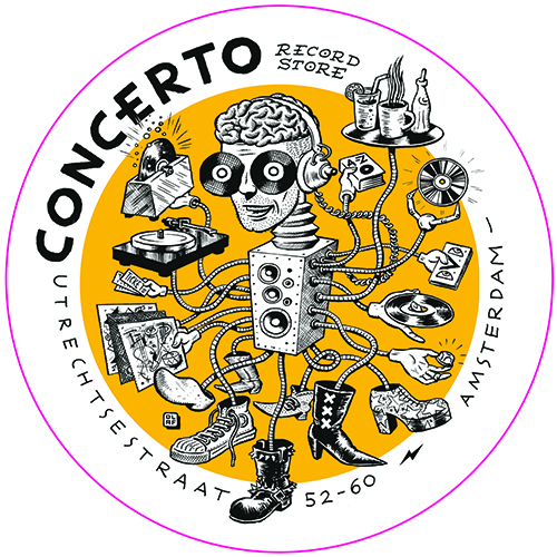 CONCERTO - CONCERTO BIERVILTJES (DESIGN OLAF JENS) =100 STUKS=