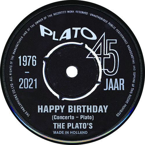 PLATO BIERVILTJES - PLATO 45 JAAR BIERVILTJE =100 STUKS=