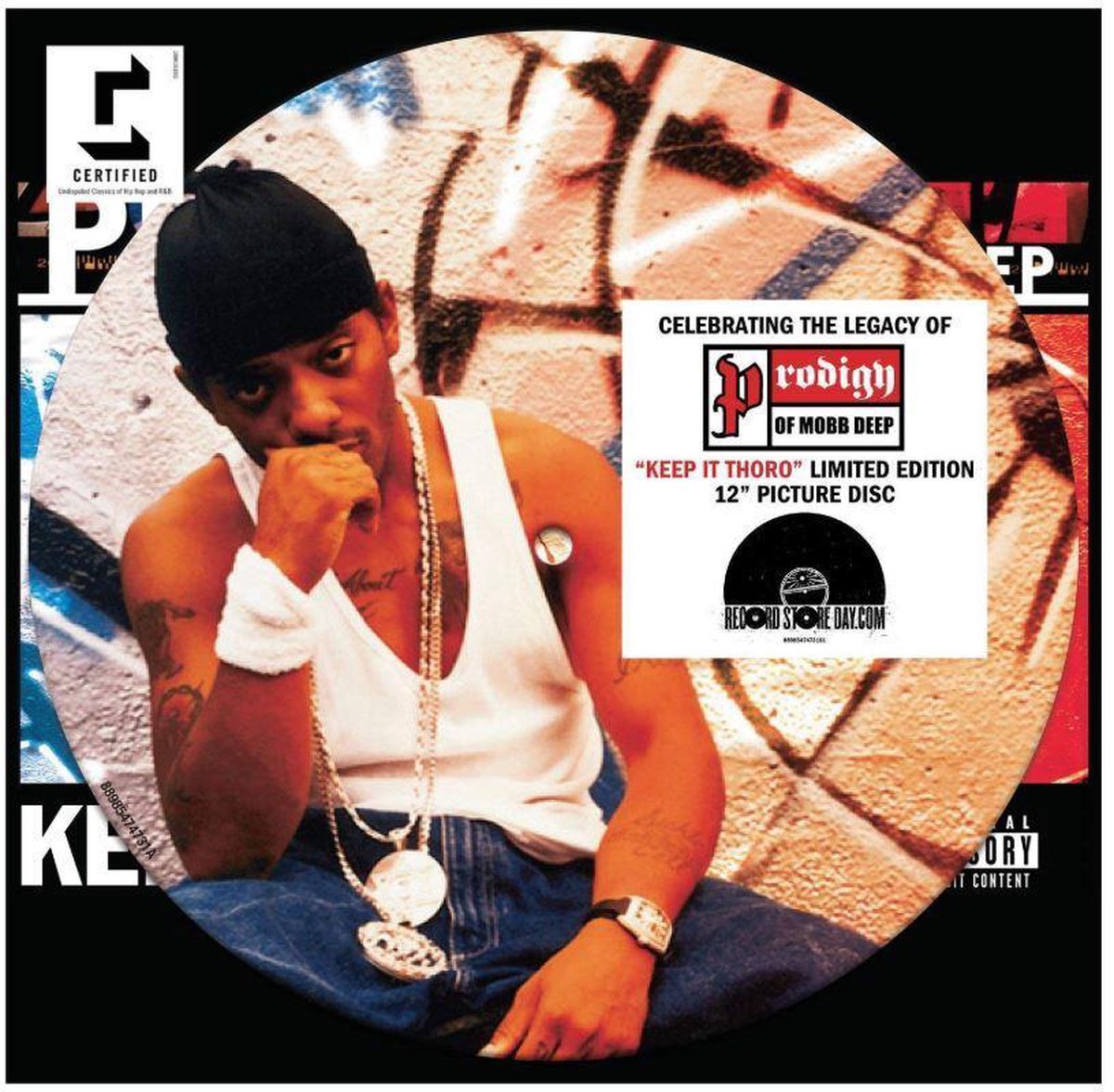 PRODIGY OF MOBB DEEP - KEEP IT THORO -PD/RSD-