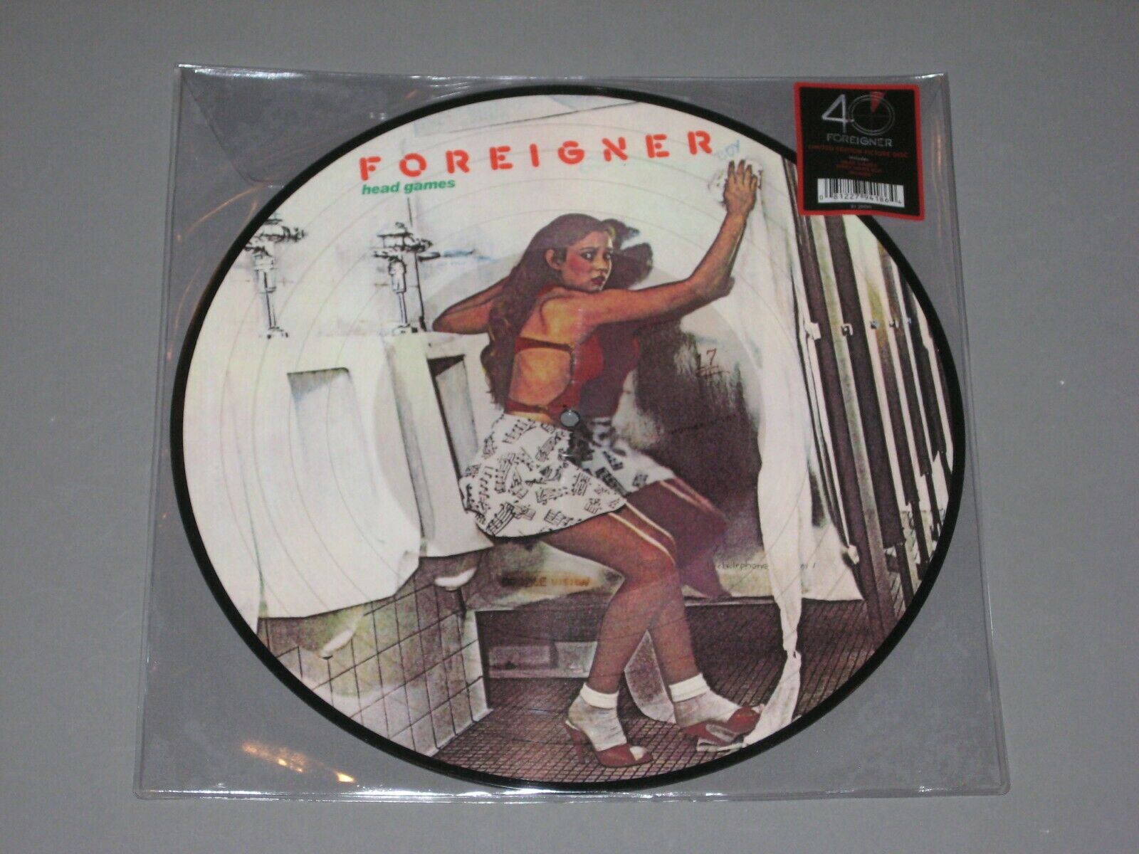 FOREIGNER - HEAD GAMES -PICTURE DISC-