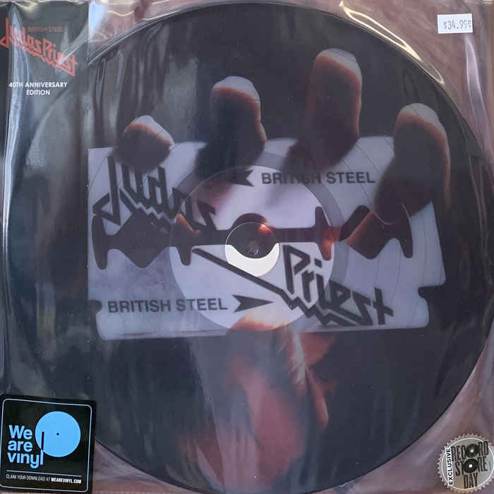 JUDAS PRIEST - BRITISH STEEL-PD/COLOURED