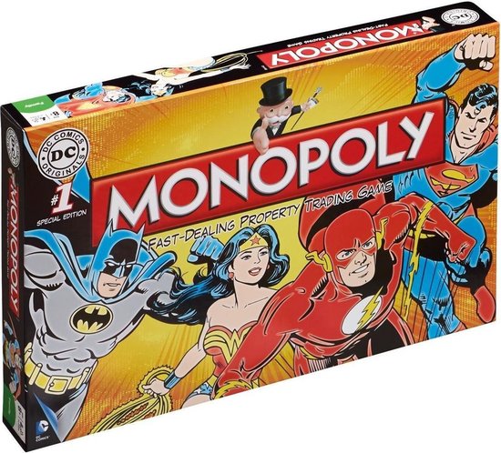 MONOPOLY - DC COMICS MONOPOLY