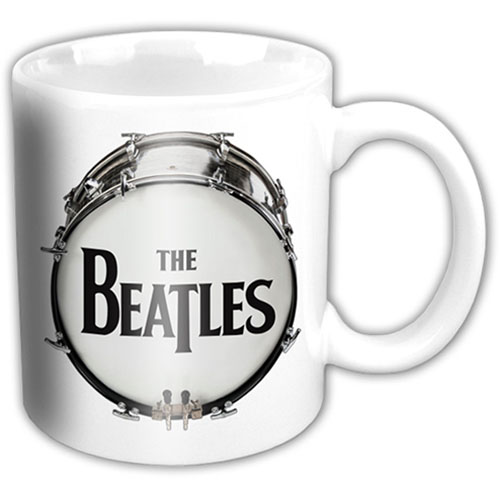 BEATLES =COFFEE MUG= - BASS DRUM LOGO
