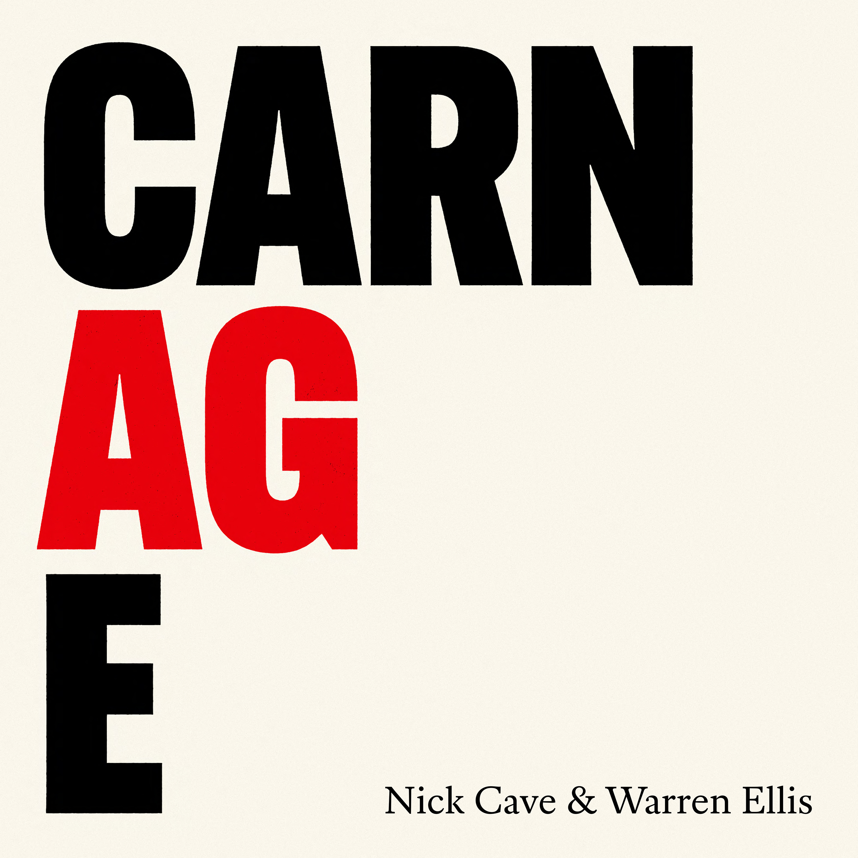 CAVE, NICK & WARREN ELLIS - CARNAGE