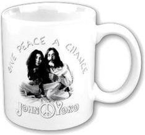 LENNON, JOHN =COFFEE MUG= - GIVE PEACE A CHANCE