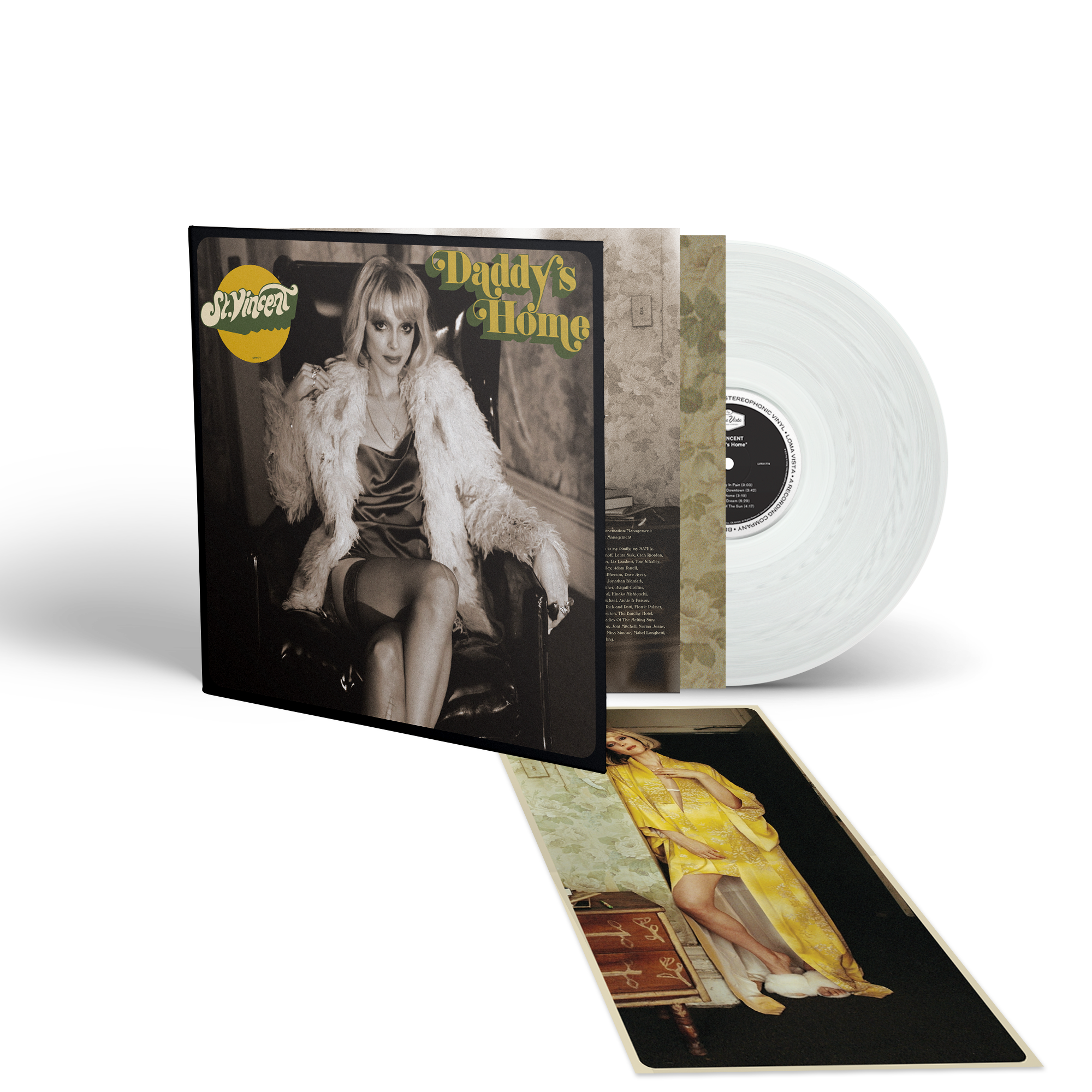 ST. VINCENT - DADDY'S HOME -INDIE TRANSPARENT-