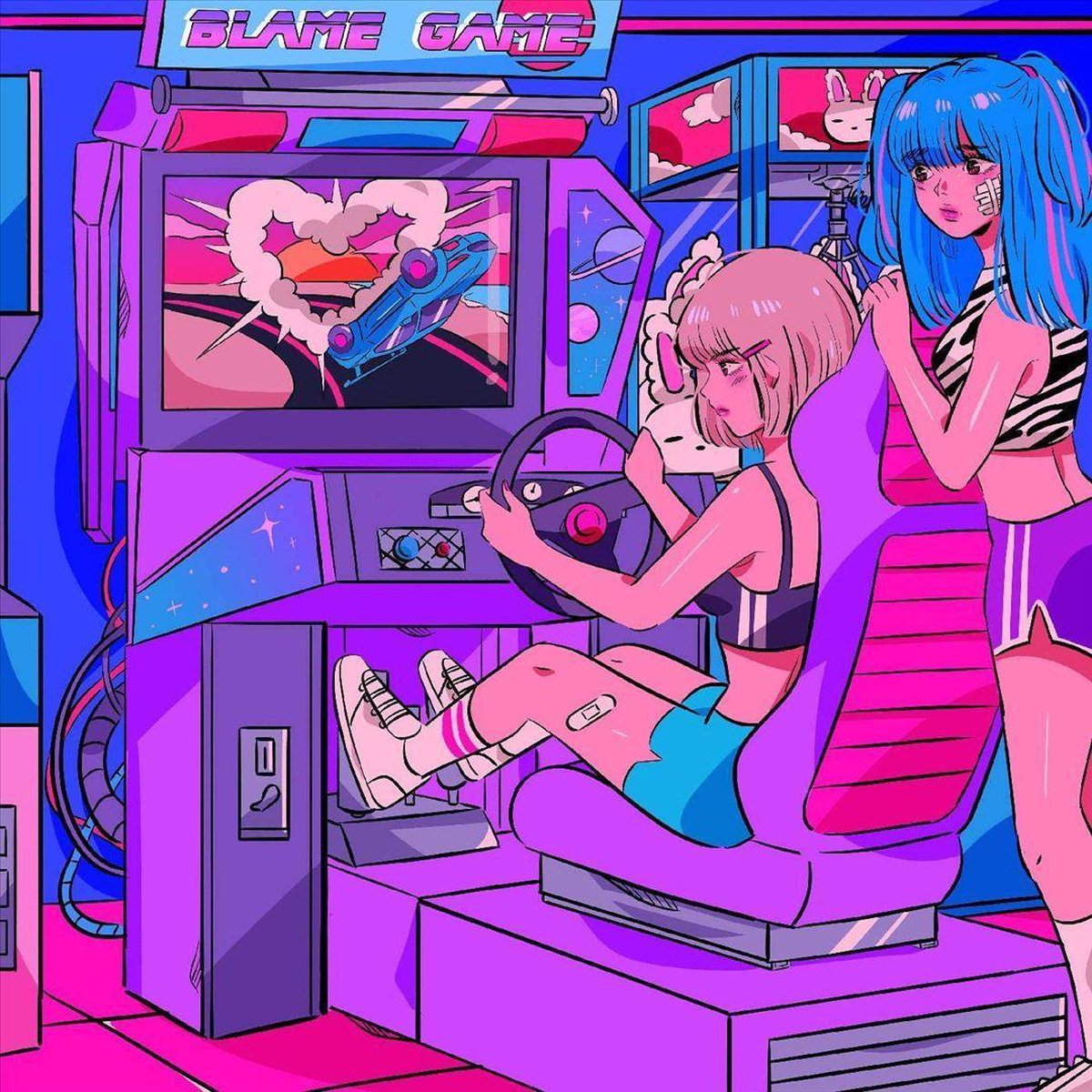 BEACH BUNNY - BLAME GAME -COLOURED-