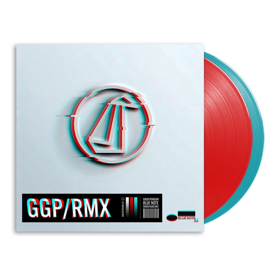 GOGO PENGUIN - GGP/RMX -INDIE ONLY RED/BLUE VINYL-