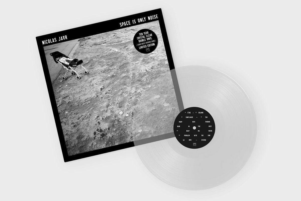 JAAR, NICOLAS - SPACE IS ONLY NOISE -45 RPM CLEAR VINYL-