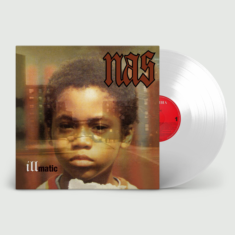 NAS - ILLMATIC -TRANSPARANT VINYL-