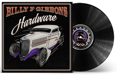 GIBBONS, BILLY F - HARDWARE -BLACK VINYL-