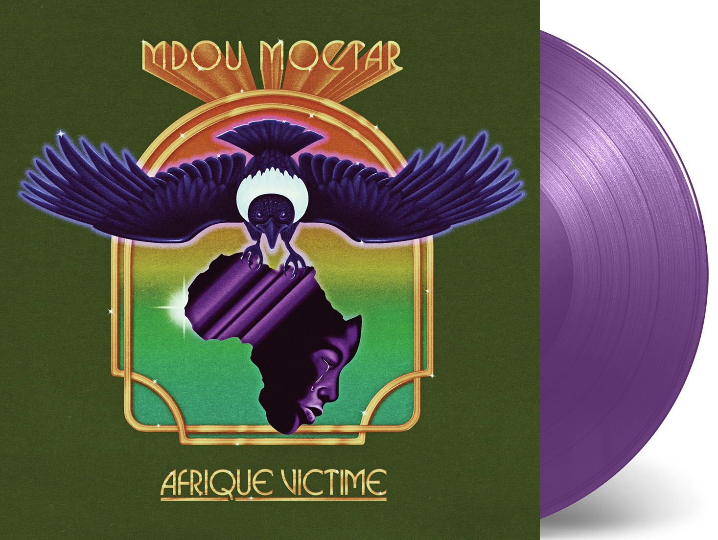 MDOU MOCTAR - AFRIQUE VICTIME -COLOUR- VICTIME / PURPLE VINYL
