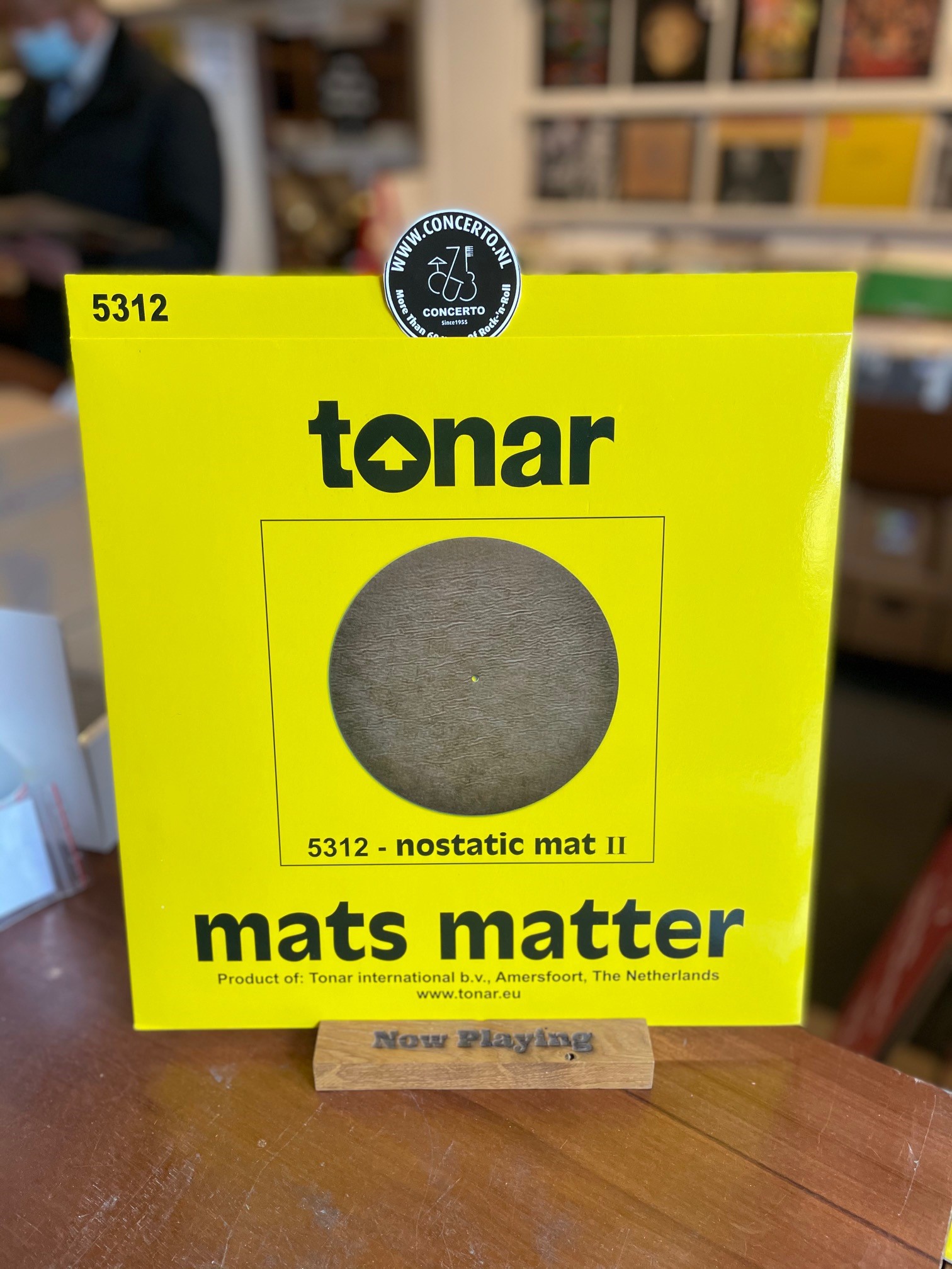 TONAR - NOSTATIC MAT BLACK