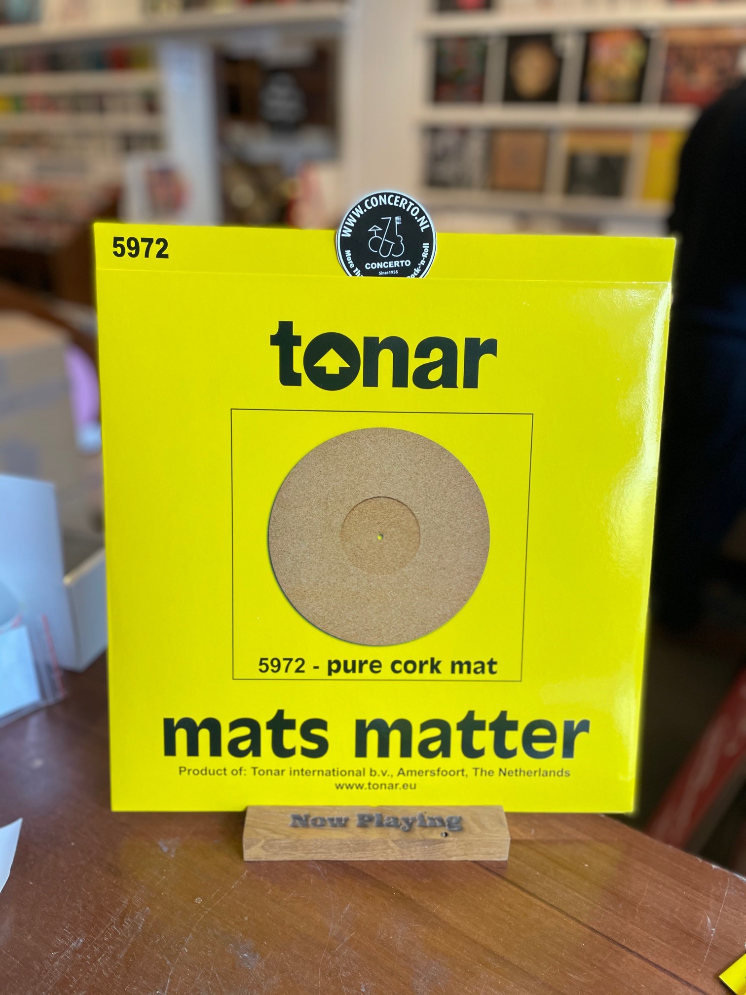 TONAR - PURE CORK TURNTABLE MAT