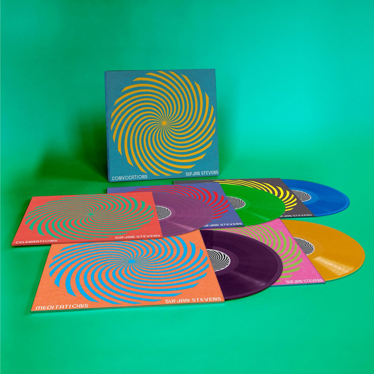 STEVENS, SUFJAN - CONVOCATIONS (BOX / MULTI COLOURED)