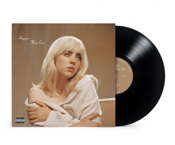 EILISH, BILLIE - HAPPIER THAN EVER -BLACK VINYL-