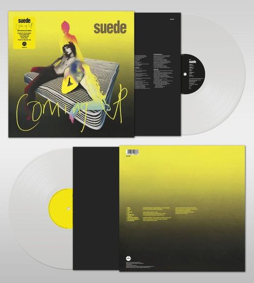 SUEDE - COMING UP -25TH ANNIVERSARY CLEAR VINYL-