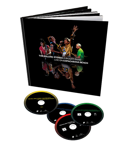 ROLLING STONES - A BIGGER BANG - LIVE ON COPACABANA ... -2DVD + 2CD-