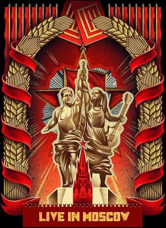 LINDEMANN - LIVE IN MOSCOW -DELUXE HARDCOVER-