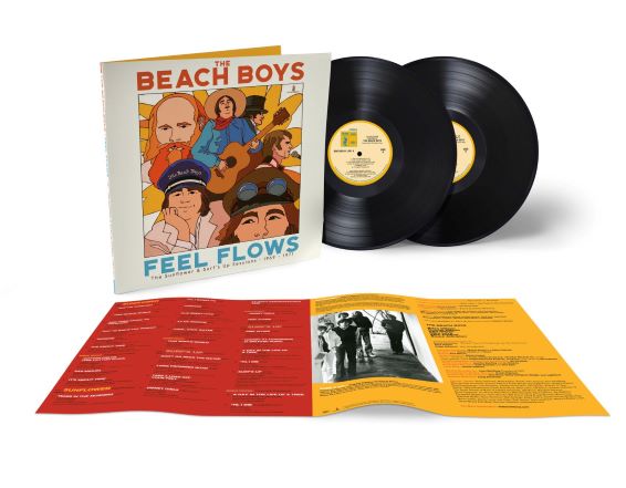 BEACH BOYS - "FEEL FLOWS" THE SUNFLOWER & SURF -2LP-