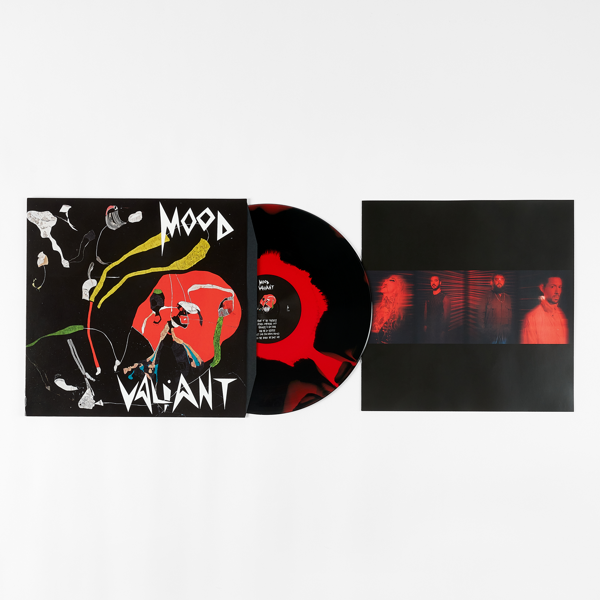 HIATUS KAIYOTE - MOOD VALIANT -INDIE ONLY BLACK/RED COLOURED-