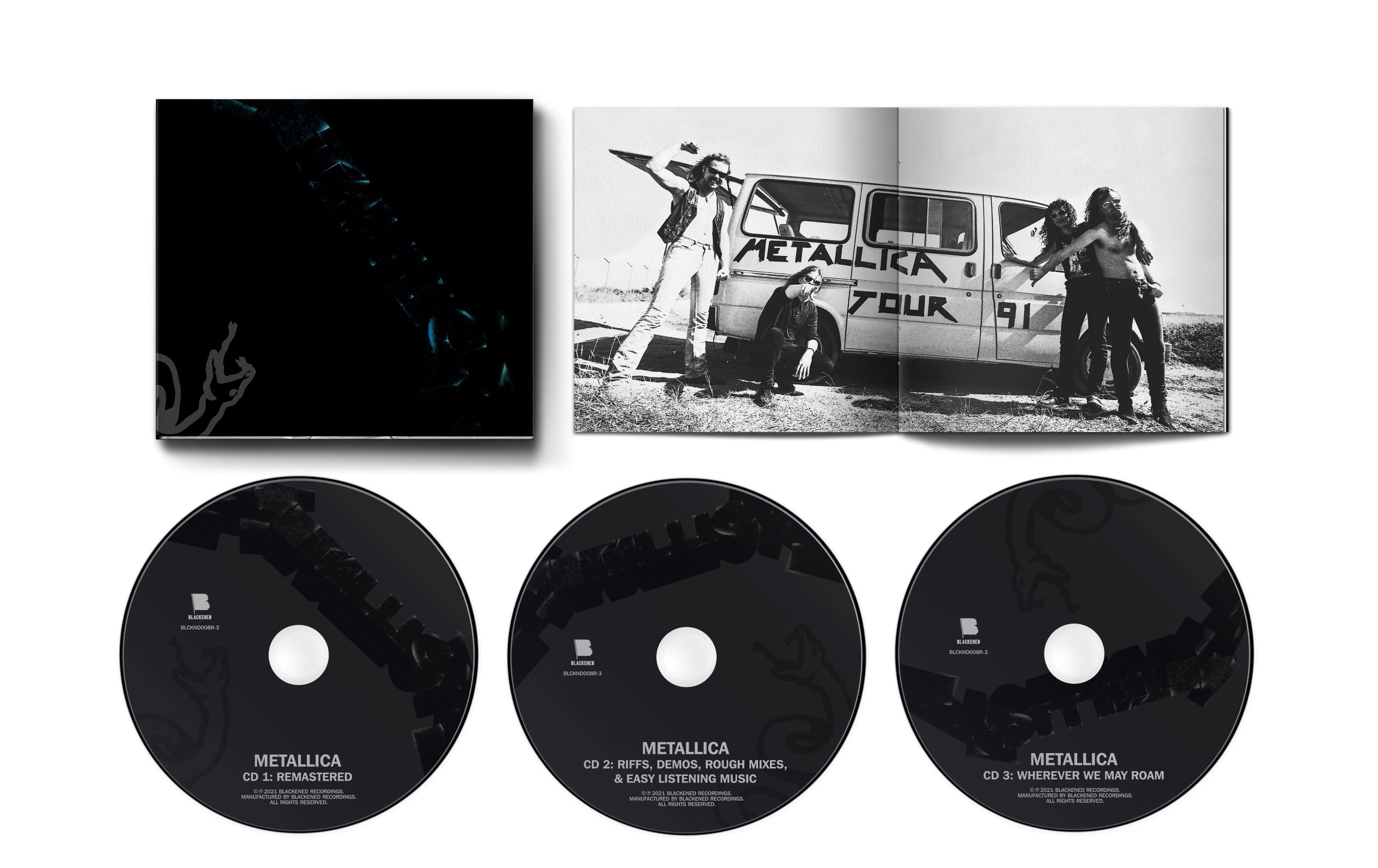 METALLICA - METALLICA (BLACK ALBUM) =3CD DELUXE=