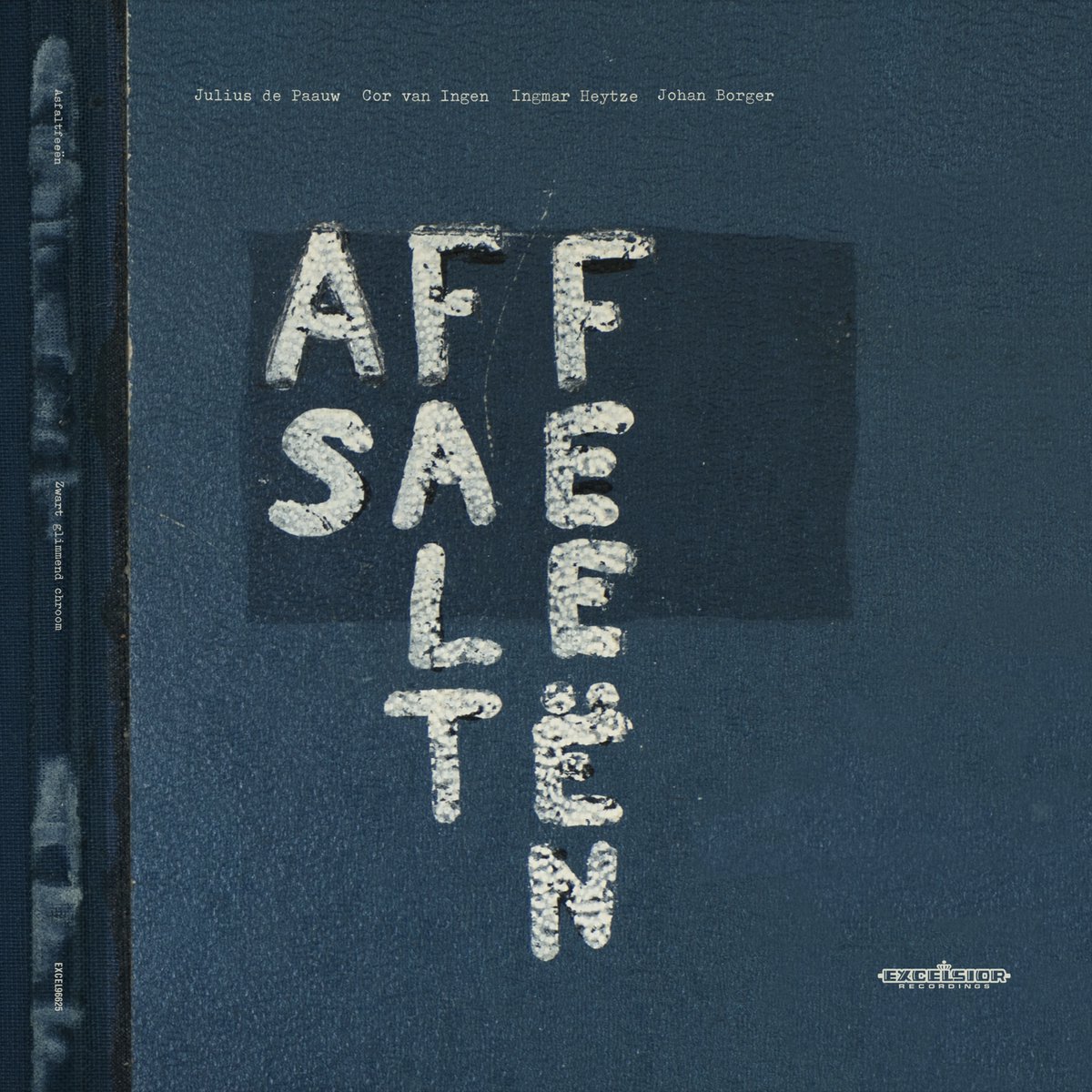 ASFALTFEEEN - ZWART GLIMMEND CHROOM