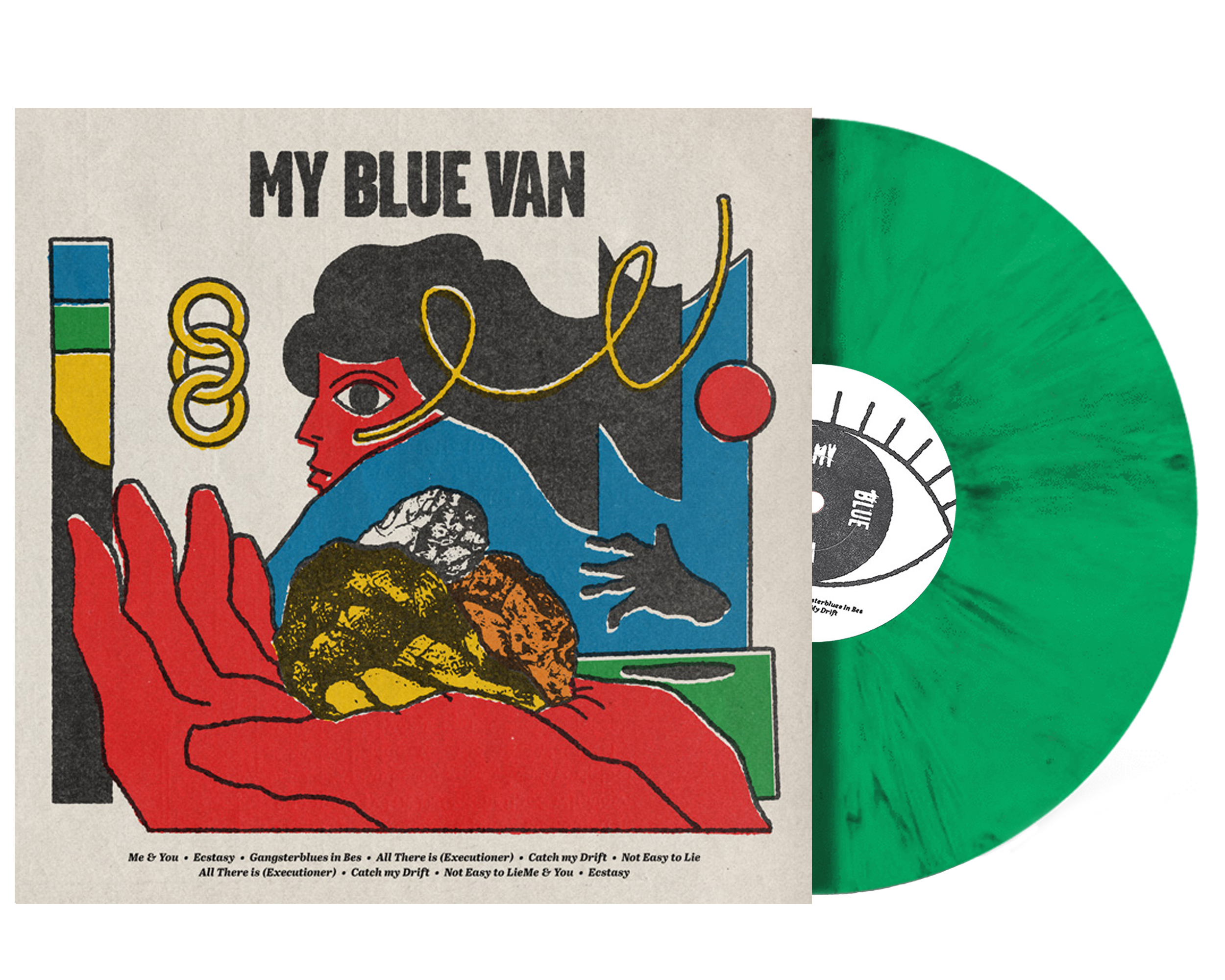 MY BLUE VAN - MY BLUE VAN -GROEN VINYL-