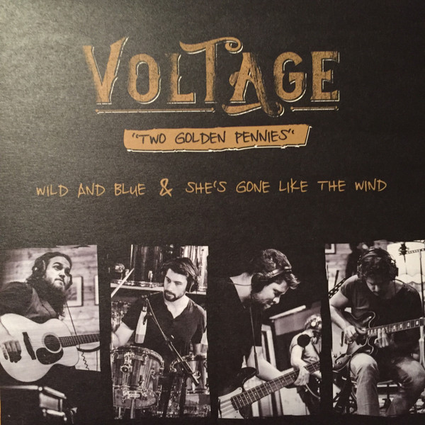 VOLTAGE - TWO GOLDEN PENNIES -COLOURED-