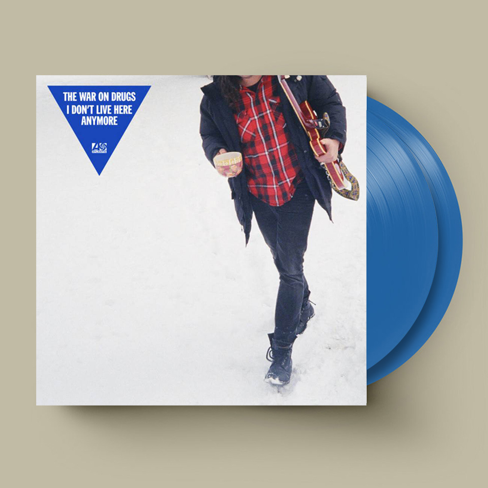 WAR ON DRUGS - I DON'T LIVE HERE ANYMORE -INDIE BLUE VINYL-
