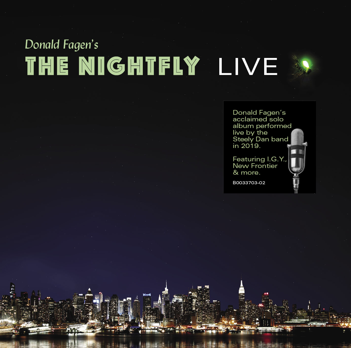 FAGEN, DONALD - DONALD FAGEN'S NIGHTFLY LIVE